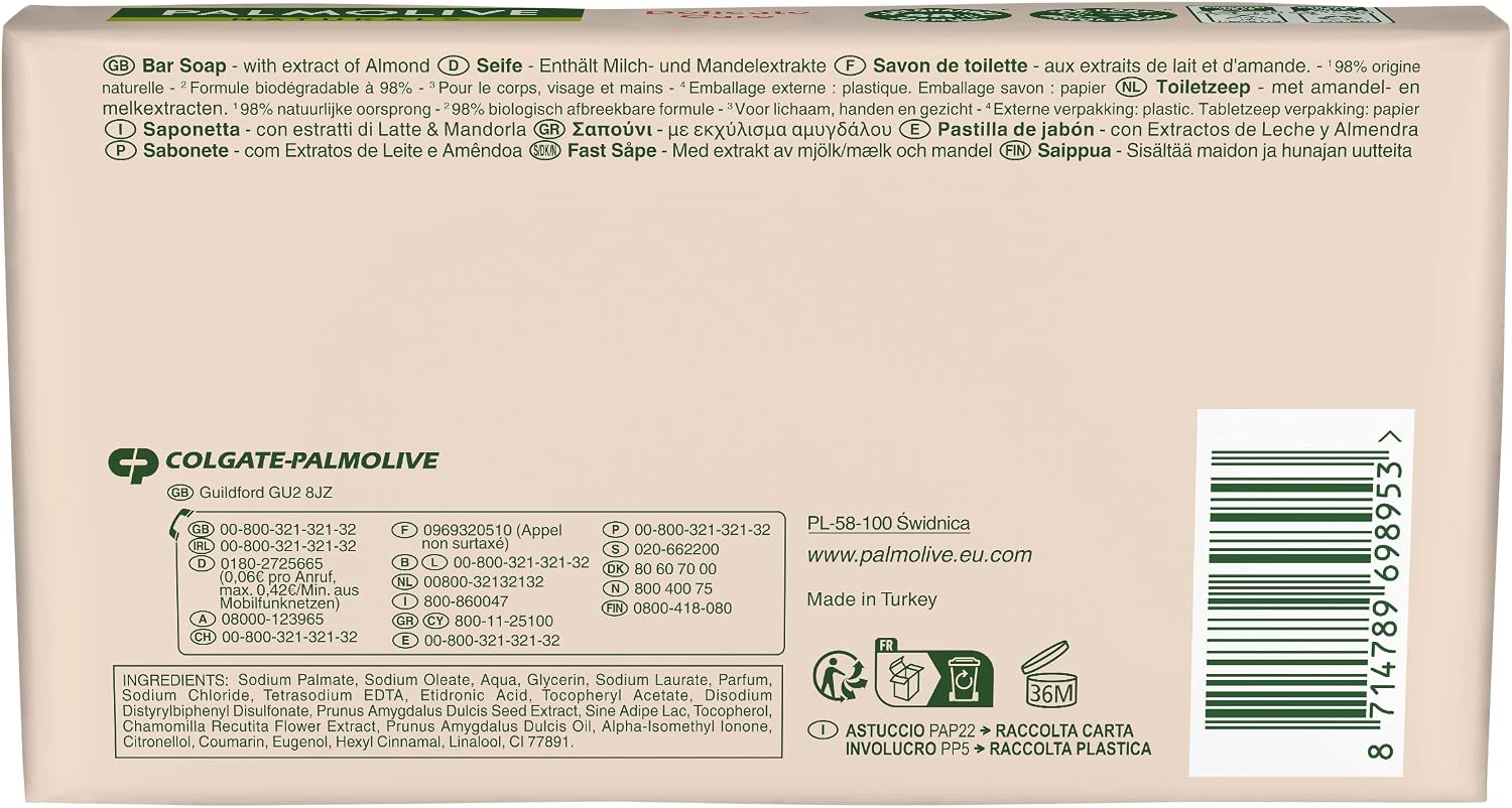 Detalle de Palmolive Naturals savon au lait d’amande
