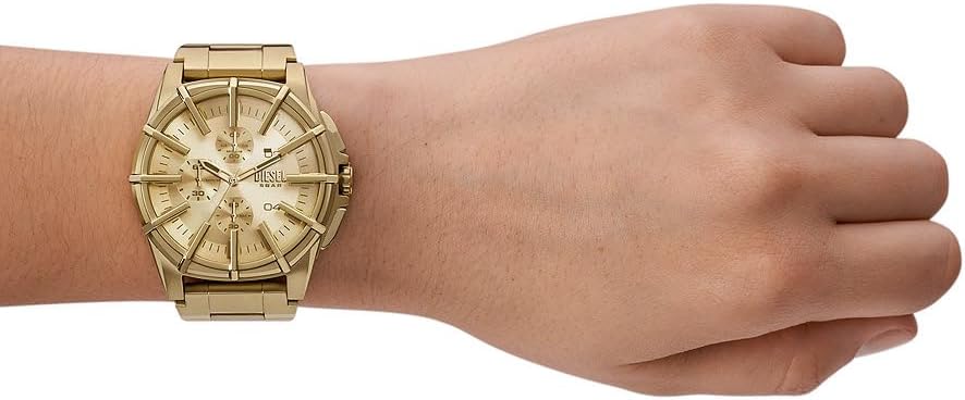 Thumbnail 1 de Diesel Herren-Uhr Framed: Quarz-Chronograph mit mineralischem Glas und 50-m-Wasserdichtheit
