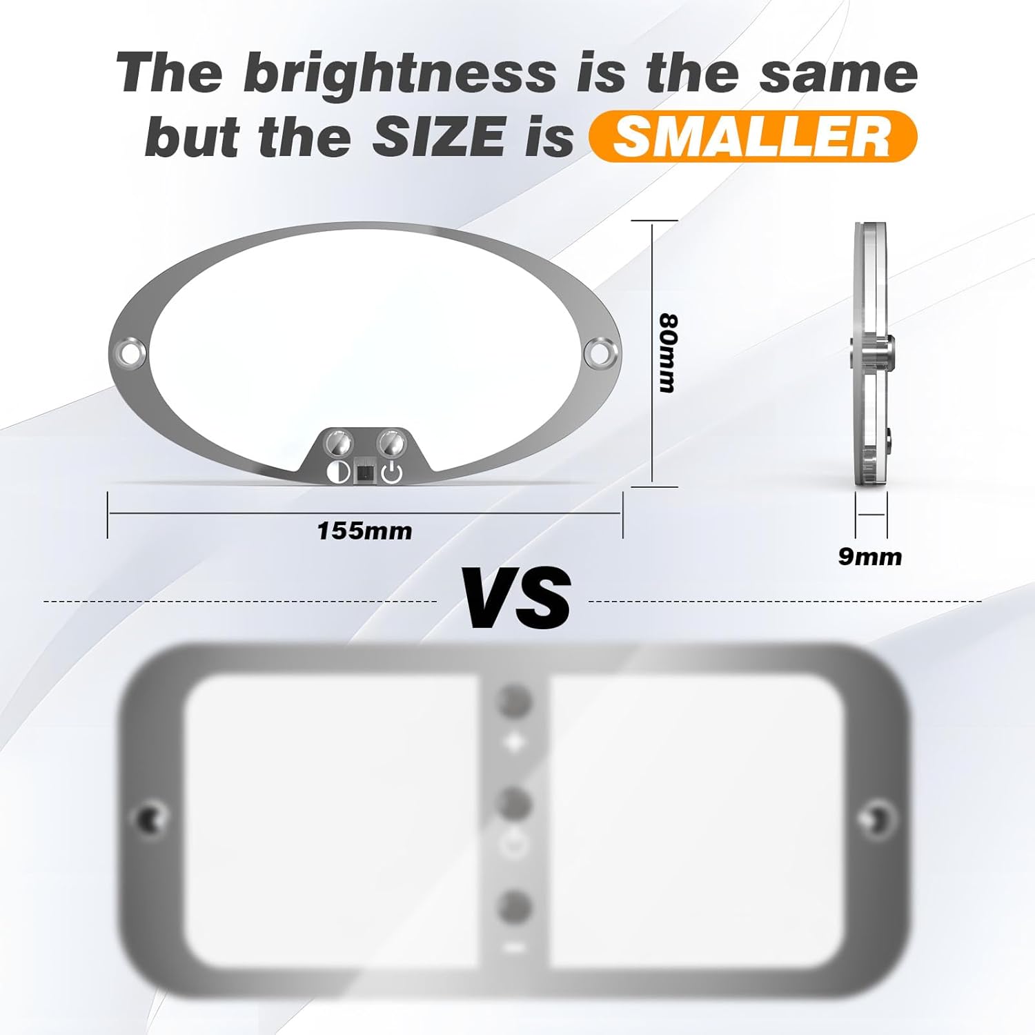 Thumbnail 6 de Kriogor 12V LED Caravan Interior Ceiling Light with Remote (54 LEDs, Dimmable, 3 Colours)