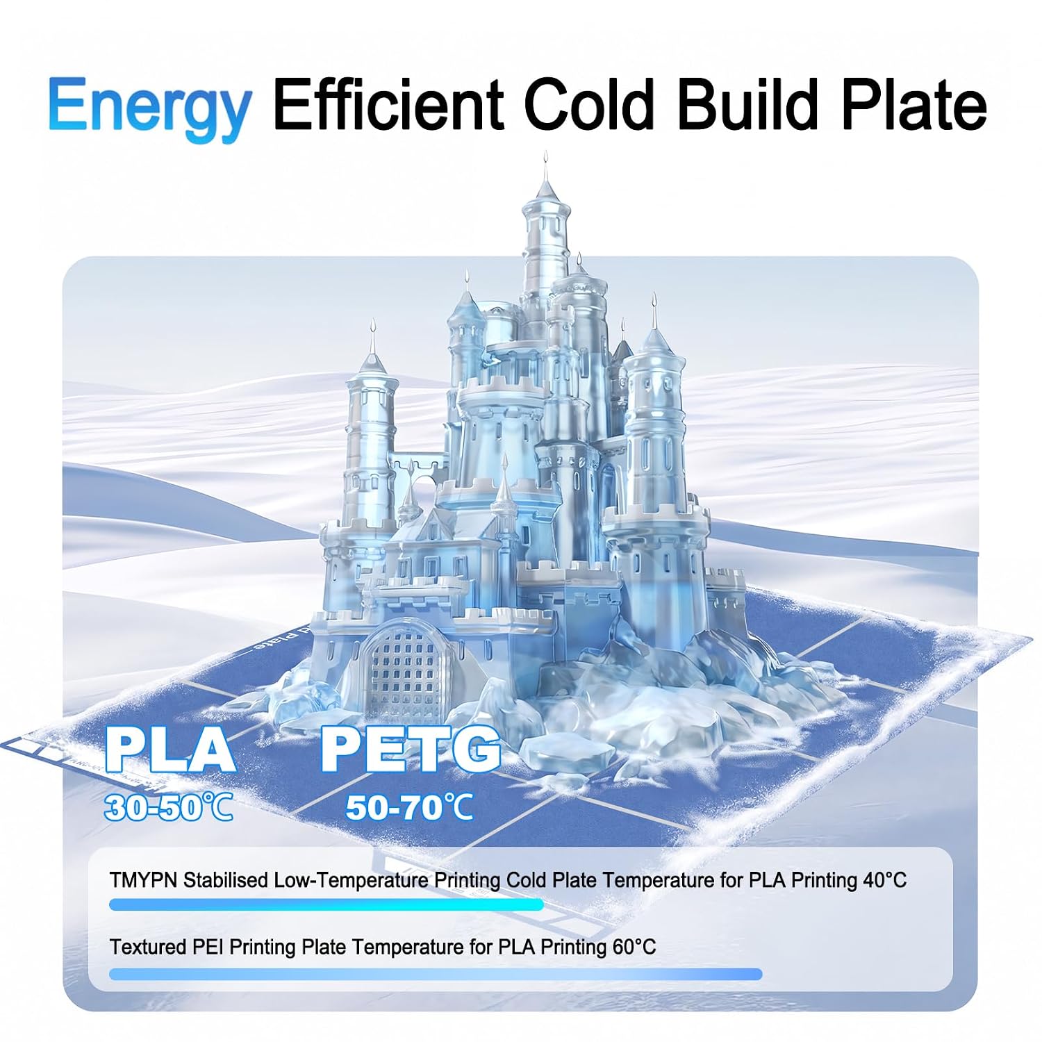 Detalle 2 de TMYPN Cold Build Plate, 355 x 346 mm