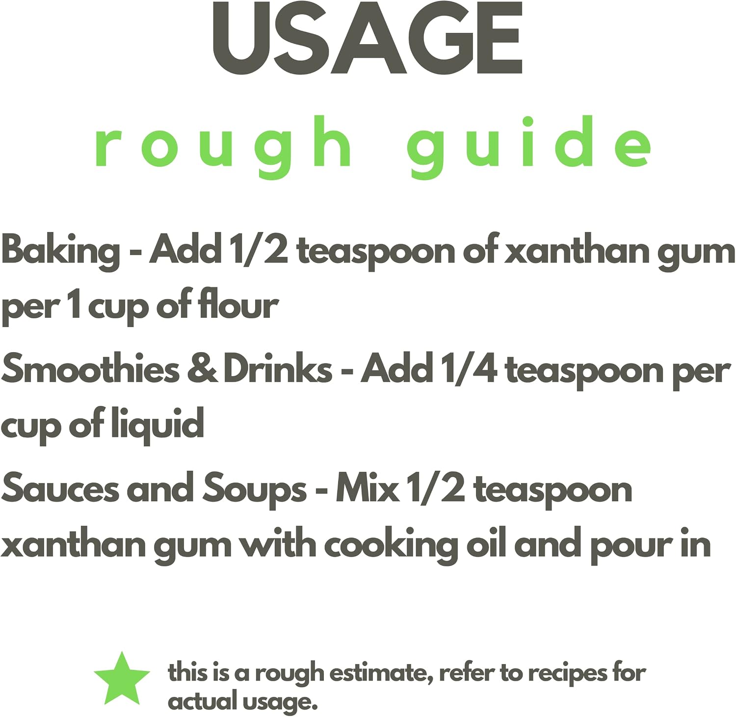 Detalle de Elo's Premium Xanthan Gum, 227 g, Food-Grade Thickener for Baking and Sauces