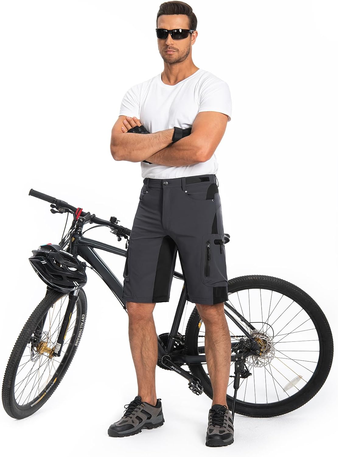 Thumbnail 6 de Hiauspor Kurze Hosen Herren – Leichte, atmungsaktive Wander- und MTB-Hose mit 6 Taschen