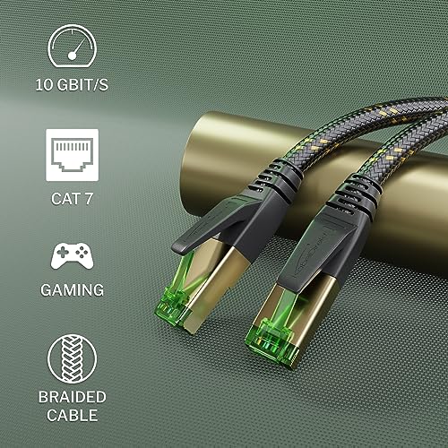 Thumbnail 1 de KabelDirekt Cable Ethernet CAT7 1m - Ultra Seguro y Rápido ⚡