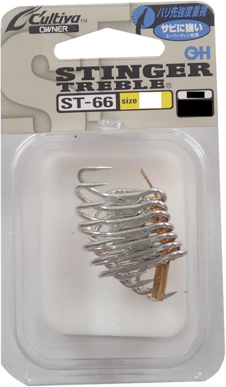 Detalle de OWNER ST-66 スティンガートリプルフック ヒラマサ・ブリ向けの釣り針