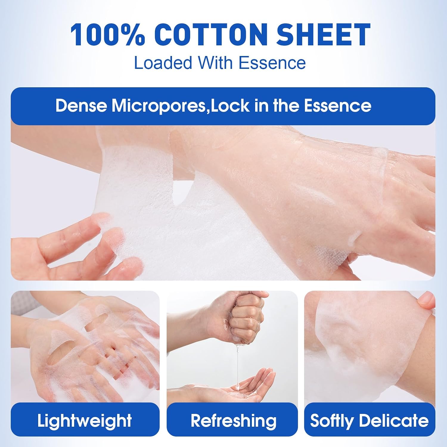Thumbnail 3 de KONEUK 72-Pack Collagen Sheet Face Masks, 12 Varieties for Hydrating Skincare
