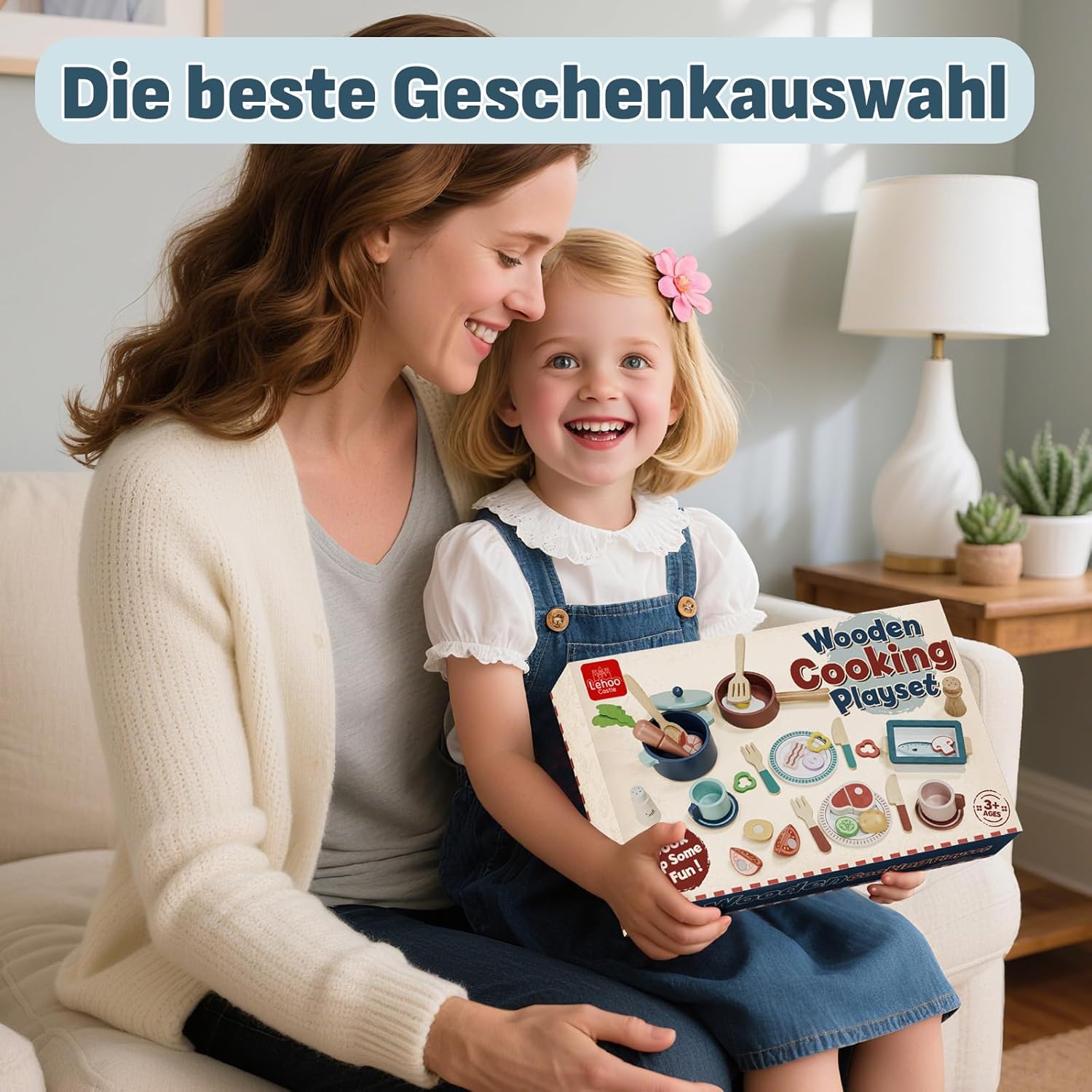 Thumbnail 6 de Lehoo Castle Kinderküche Zubehör Holzset