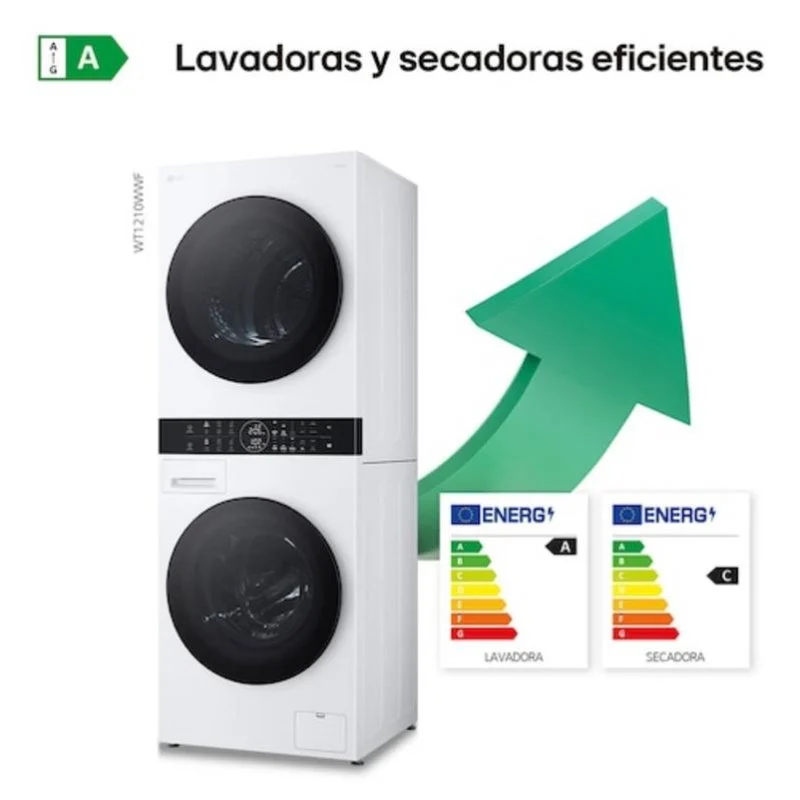 Thumbnail 1 de LG WT1210WWF Lavasecadora 12 kg AI DD