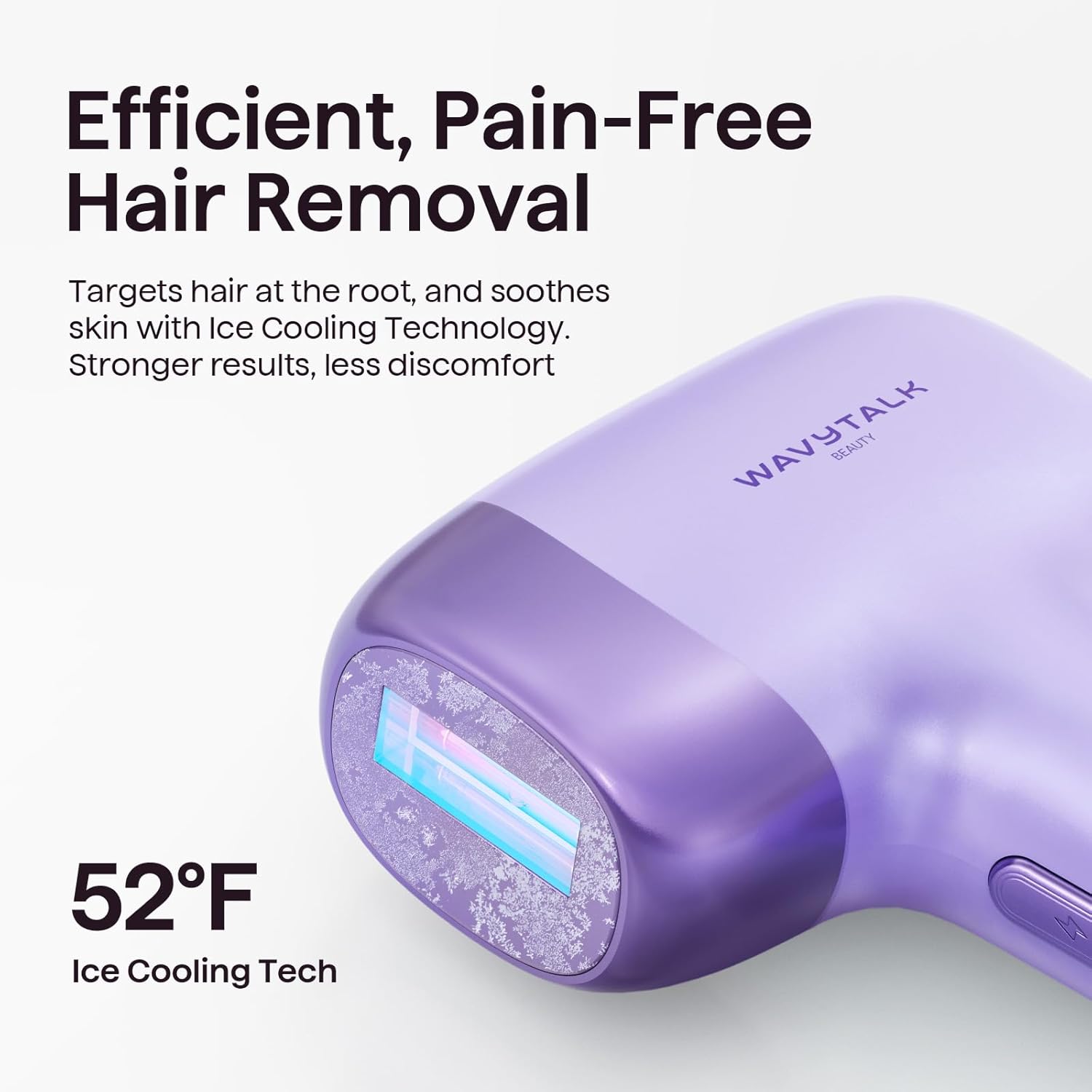Detalle de Wavytalk IPL Hair Removal Device “Bare It” (Face, Body & Bikini) with Ice Cooling, Corded