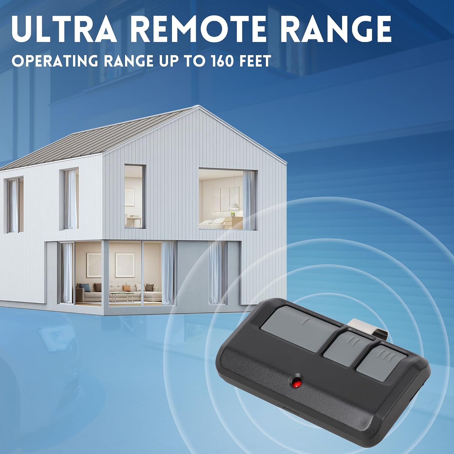 Detalle 2 de CreaCity Garage Door Remote 893LM