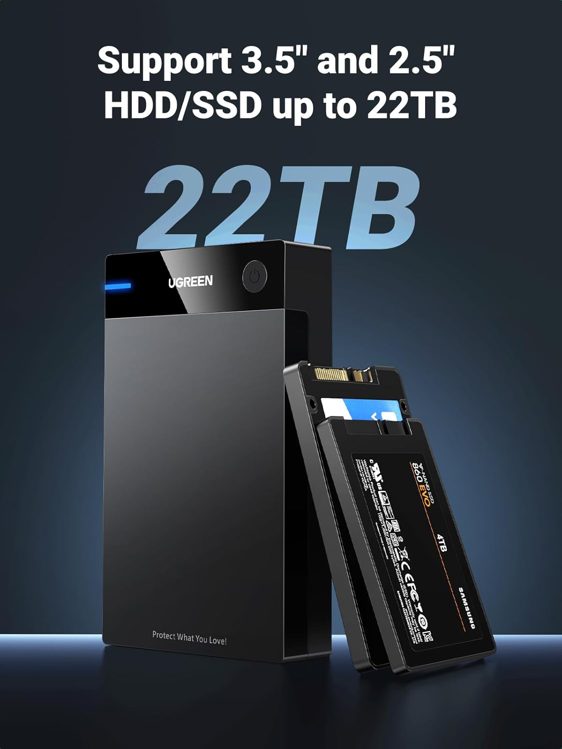 Thumbnail 1 de UGREEN Hard Drive Enclosure 22TB