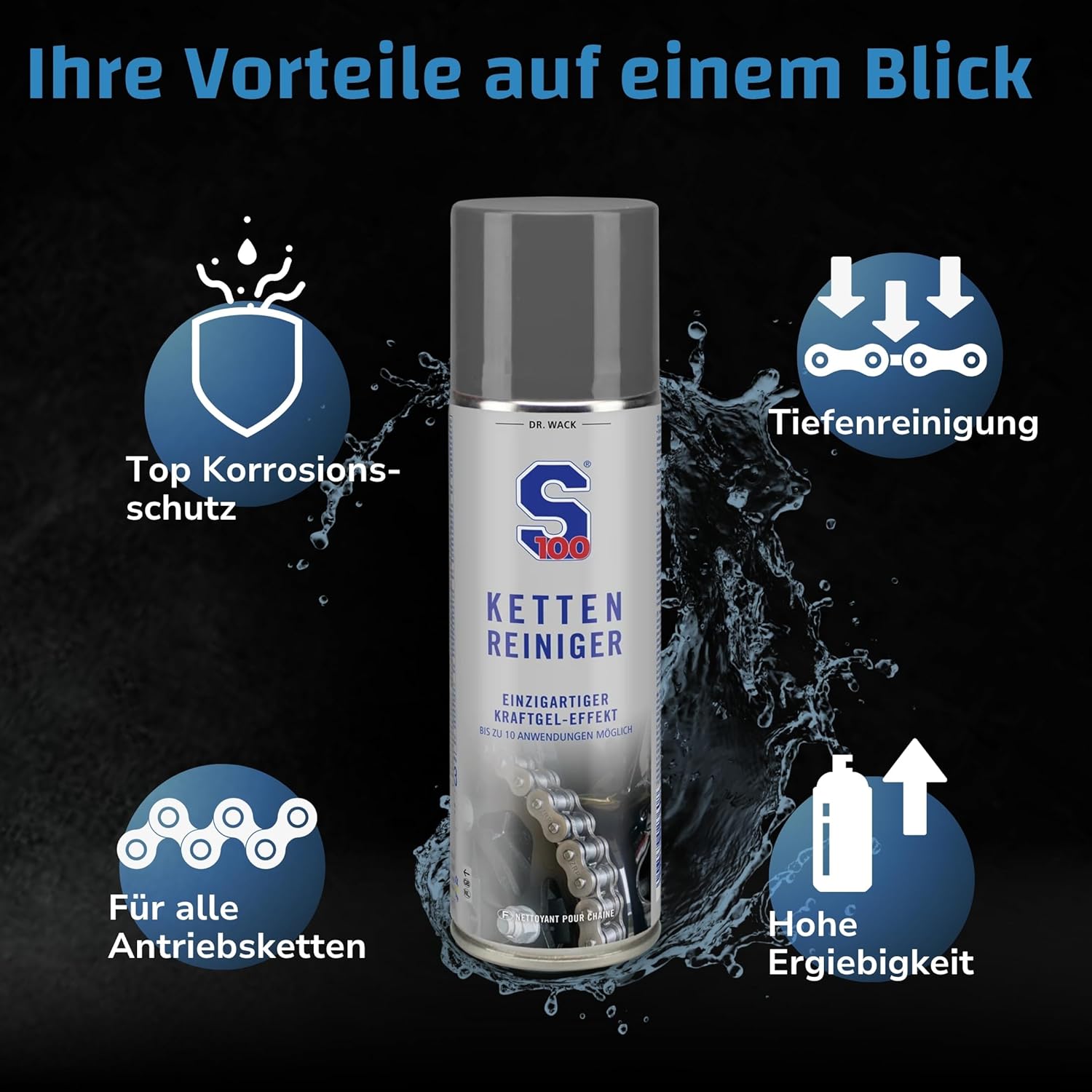Thumbnail 4 de Dr. Wack S100 Kettenreiniger 300 ml