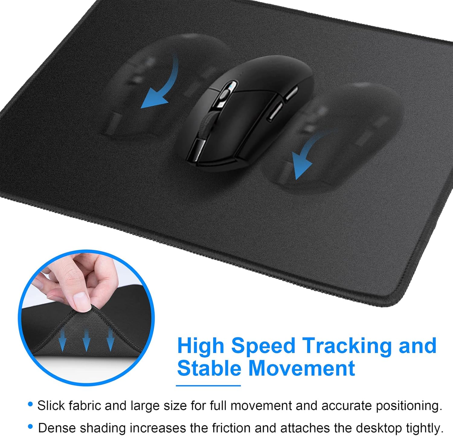 Detalle de KTRIO KTRIO mouse mat 275x215mm 6 pack