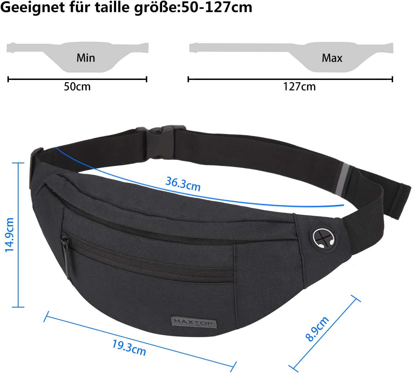 Thumbnail 5 de MAXTOP Bauchtasche 120 cm