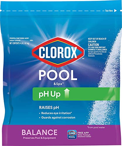 Clorox Pool&Spa Swimming Pool pH Up: Raises pH for Balanced Water
