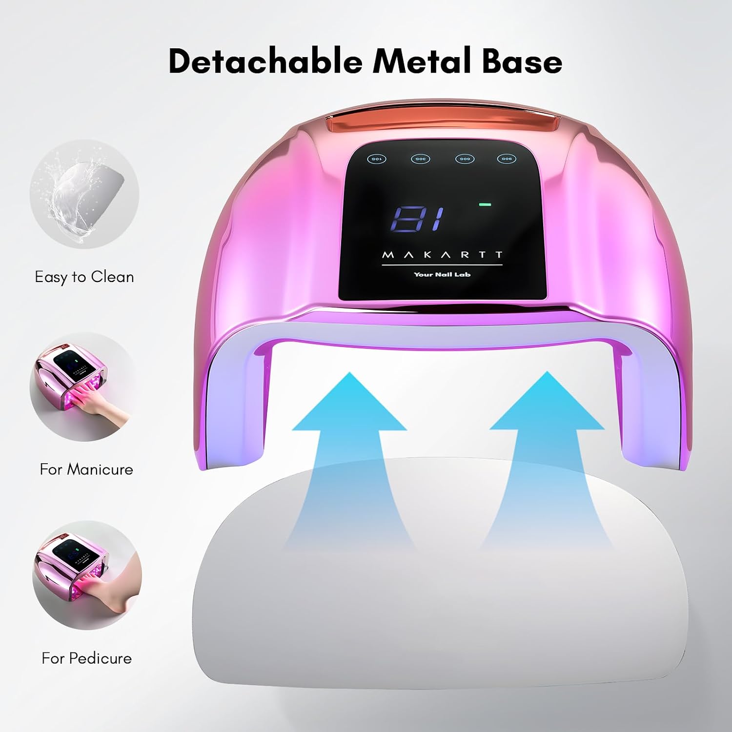 Thumbnail 4 de Makartt UV Nail Lamp with 42 LED Beads