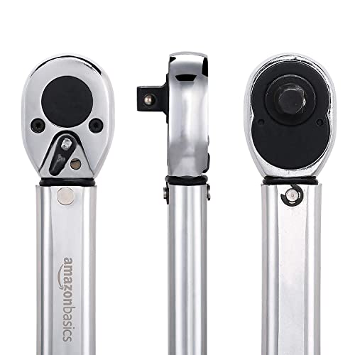Detalle 2 de Amazon Basics Llave Dinamométrica Drive Click 3/8" 20-108 Nm