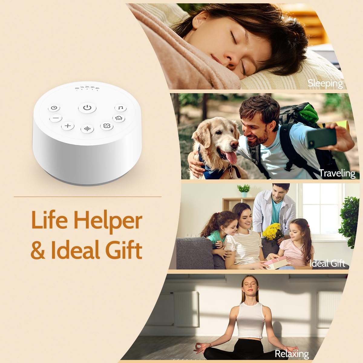 Thumbnail 6 de Color Noise White Noise Machine with 25 Sounds
