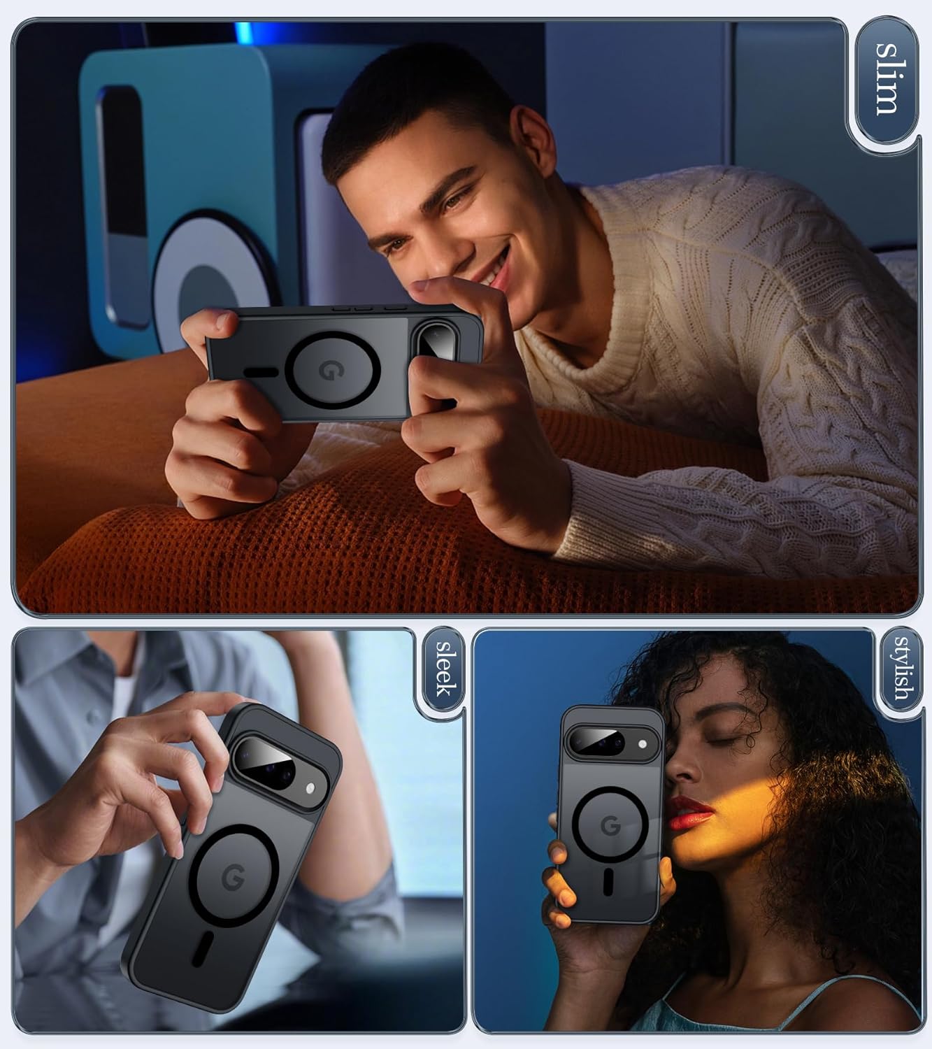 Thumbnail 6 de Opkiegrn Pixel 10/10 Pro/9 Case with 2 Screen Protectors