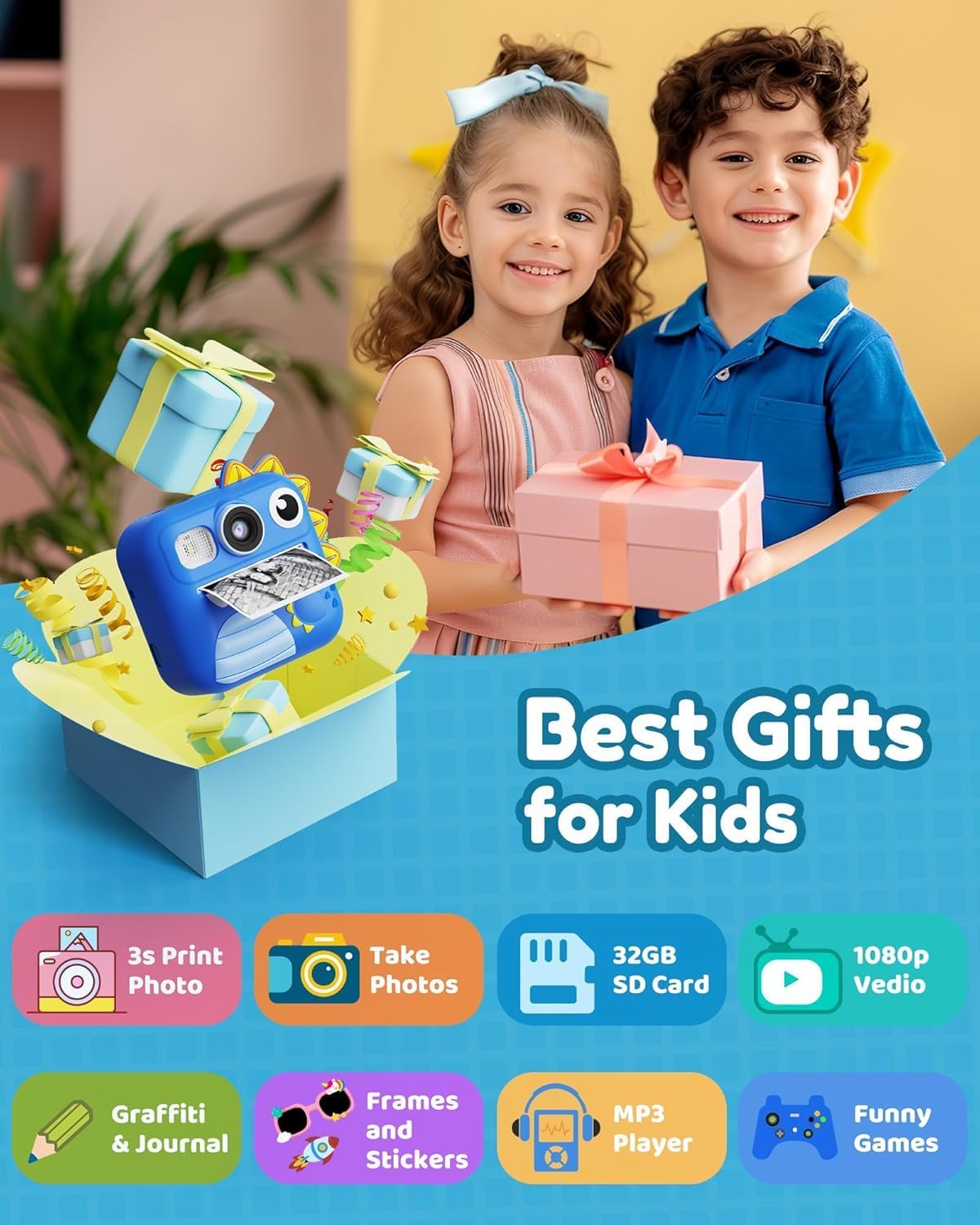 Detalle 2 de KOKODI Kids Camera Instant Print