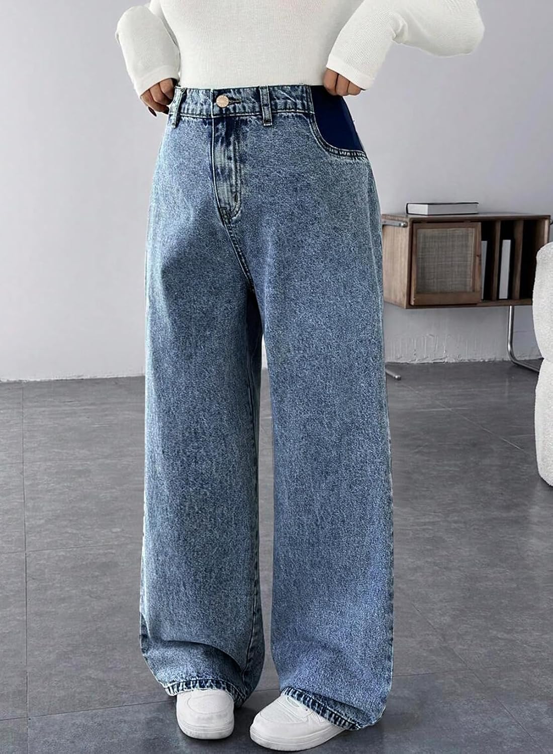 Thumbnail 3 de BLENCOT Maternity Jeans High Waist 3XL