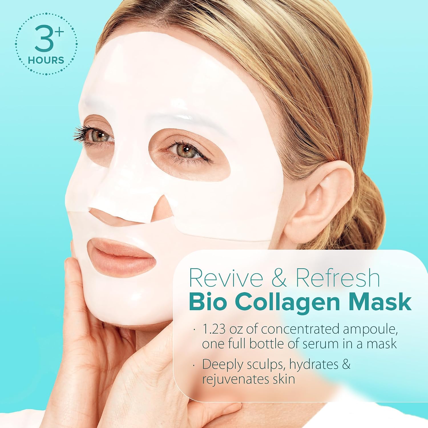Detalle 2 de Ebanel Bio Collagen Face Mask 4-Pack
