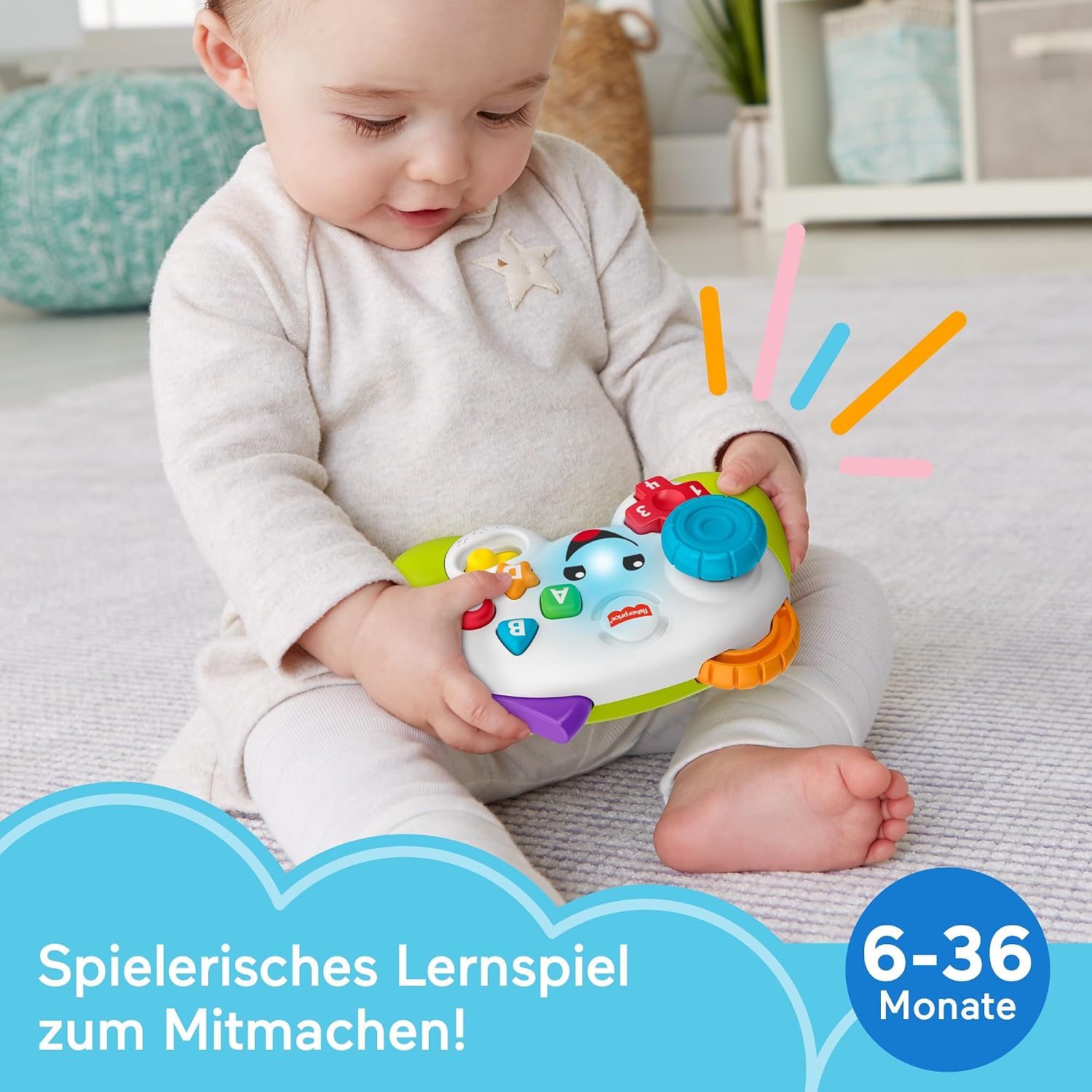 Thumbnail 1 de Fisher-Price Lernspaß Controller HXB62