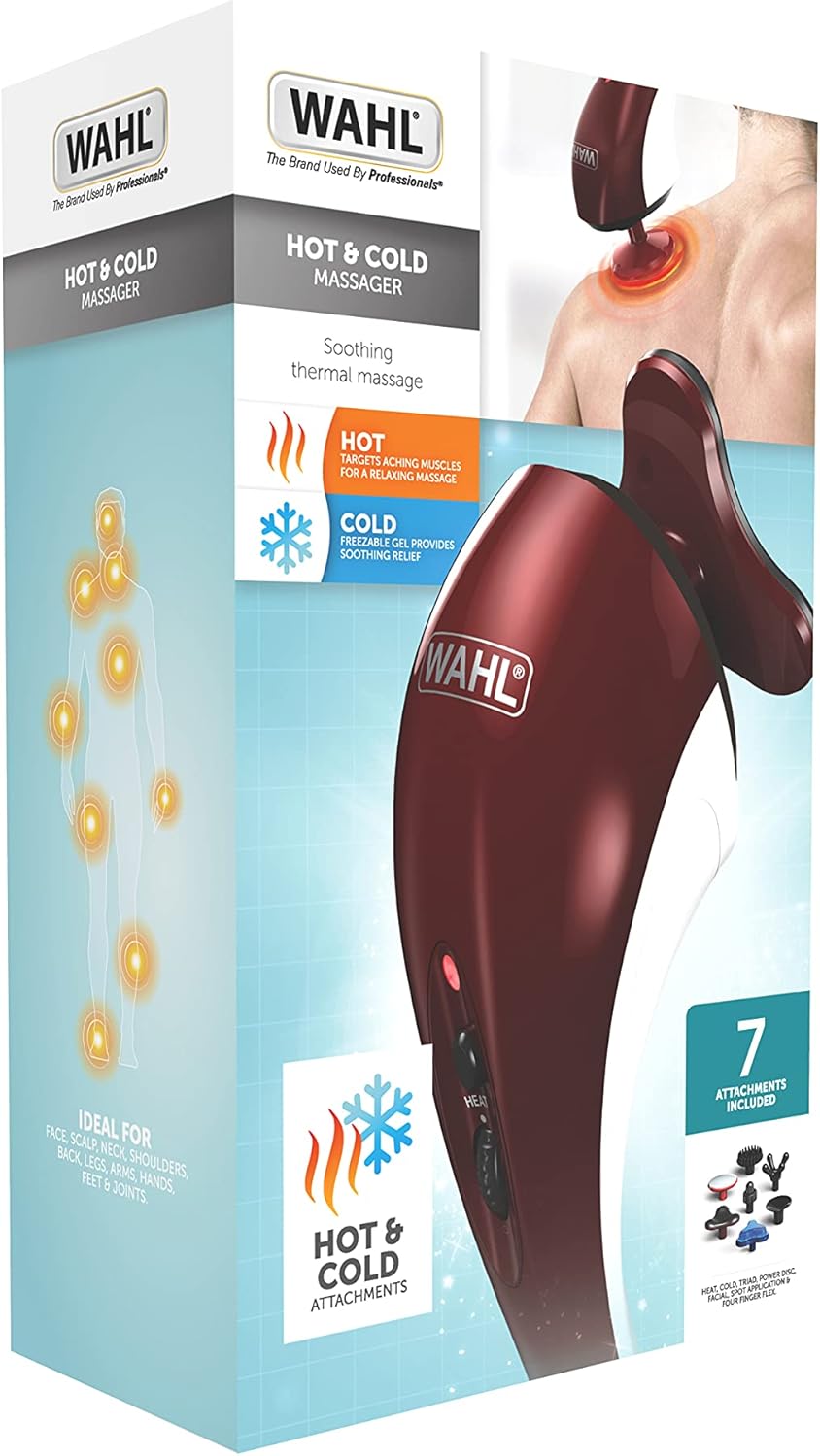 Thumbnail 6 de Wahl Hot and Cold Massager with Attachments — Corded, Mains Powered