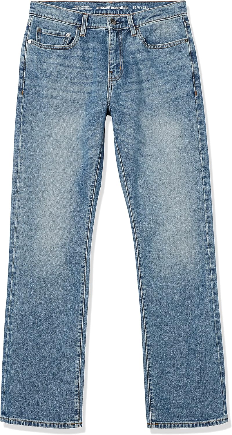 Thumbnail 5 de Jeans Amazon Essentials da uomo dritti con taglio bootcut, denim leggermente elasticizzato