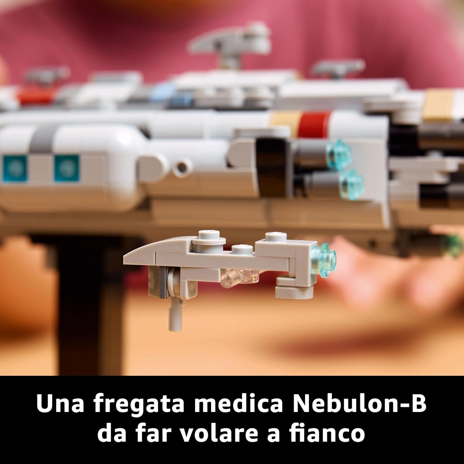 Thumbnail 4 de LEGO Star Wars 75405 Starcruiser Home One: modellino espositivo della Nebulon-B e della battaglia di Endor
