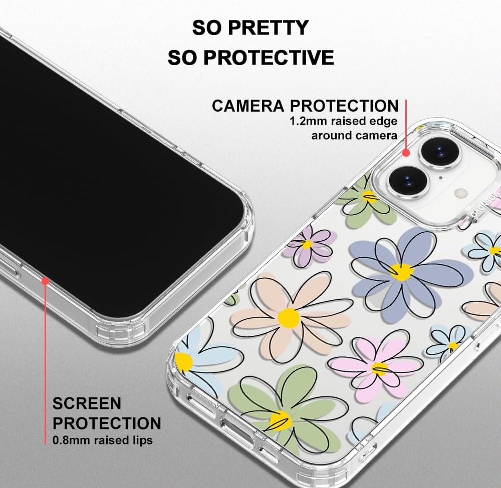 Thumbnail 3 de MOSNOVO iPhone 17 Case (Clear) with Buffertech shock absorption and camera control