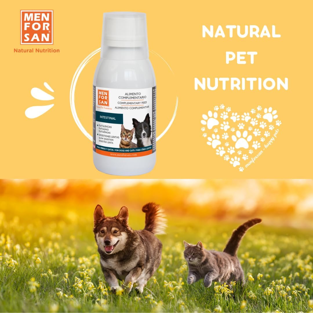 Thumbnail 6 de MENFORSAN Alimento complementare liquido per cani e gatti con problemi intestinali 120 ml
