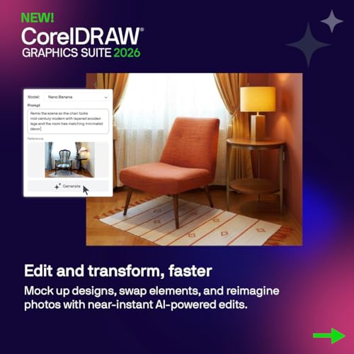 Detalle 2 de CorelDRAW Graphics Suite 2026 - Perpetual (1 Device, 1 User) with Activation Code by Email