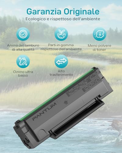 Detalle de PANTUM TL-A2319 Cartuccia Toner Nera Originale per BP2309W/BM2309W/BP2300W (fino a 1.000 pagine)