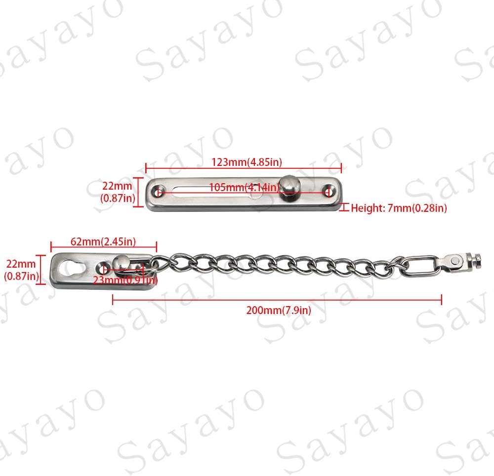 Thumbnail 4 de SAYAYO Chaîne de Porte EFD9000-LS