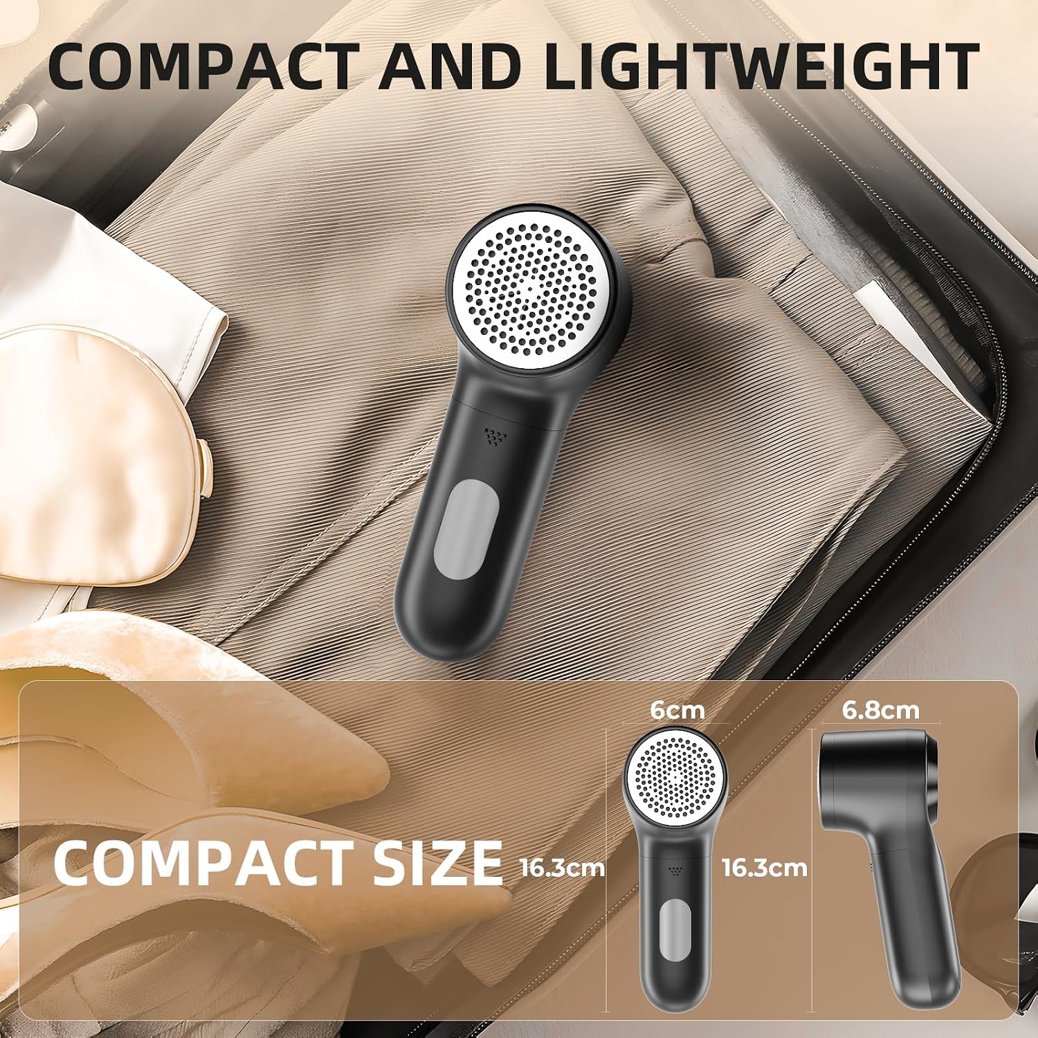 Detalle 2 de BZGG Rechargeable Lint Remover for Clothes