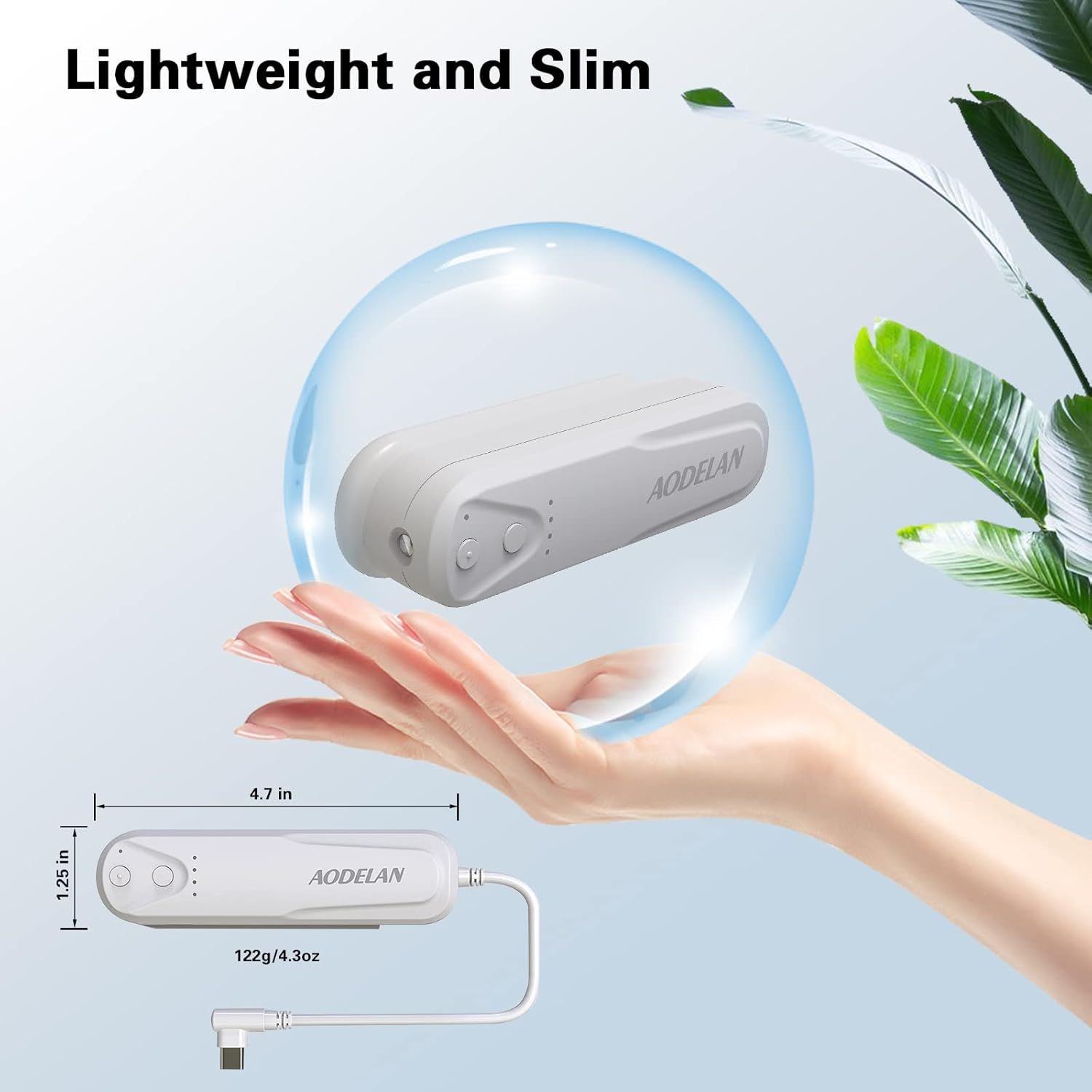 Thumbnail 6 de 5000mAh Battery Pack with IR Light for Meta/Oculus Quest 2 (enhanced hand tracking in low light)