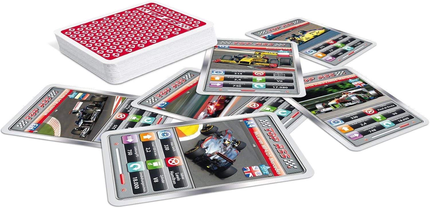 Thumbnail 2 de TOP Ass Formel 1 Ass Altenburger Spielkarten – Trumpf- und Quartett-Karten ab 6 Jahren