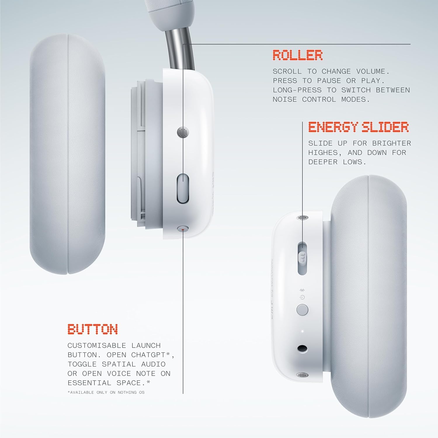 Detalle 2 de CMF by Nothing Wireless Headphones Headphone Pro