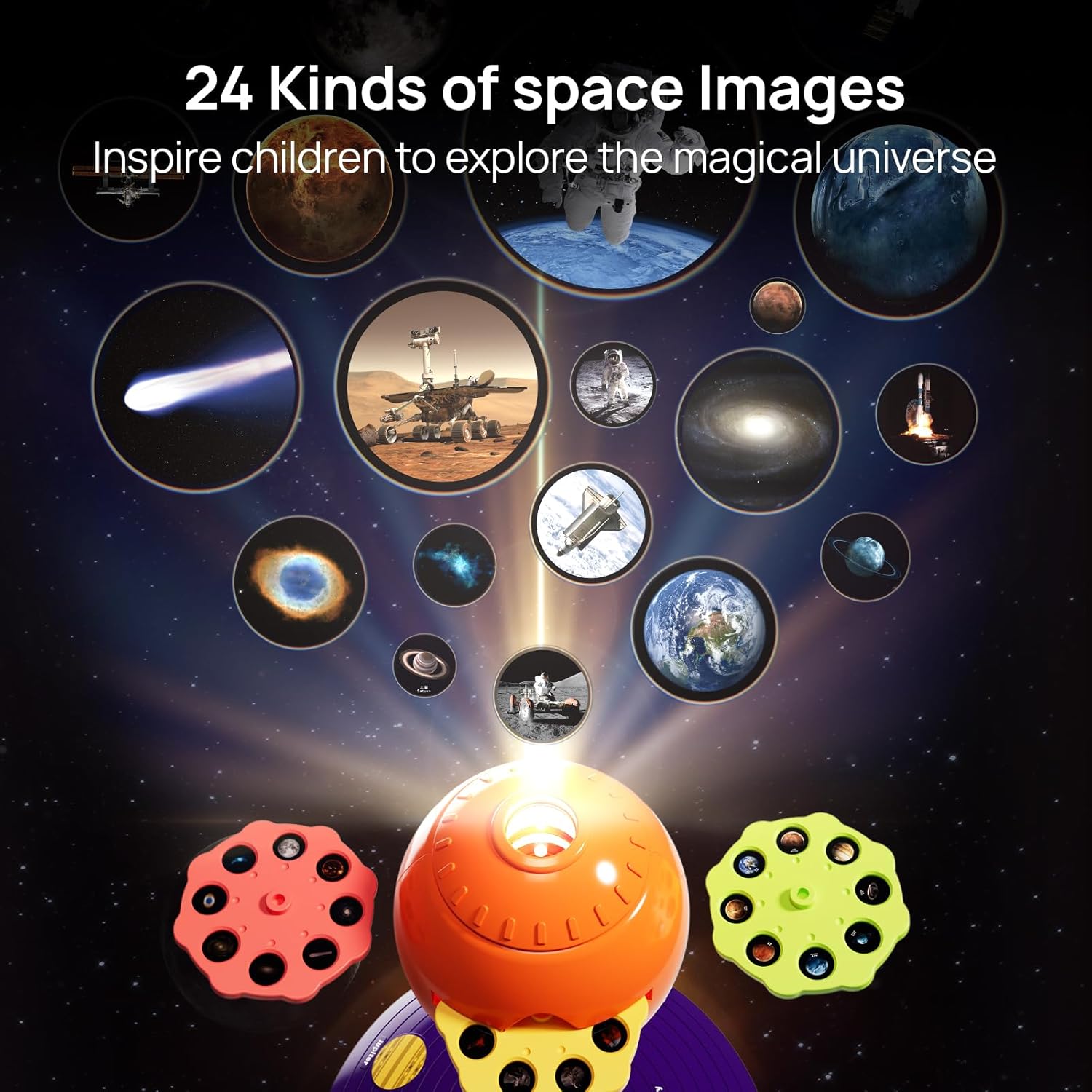 Detalle 2 de Solar System Kit 8 Planets 🔭
