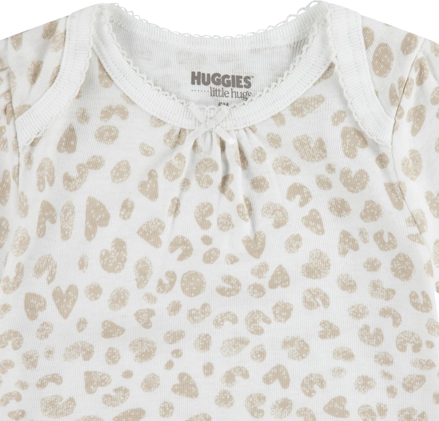 Thumbnail 6 de Lot de 5 bodies HUGGIES Little Hugs en coton biologique certifié