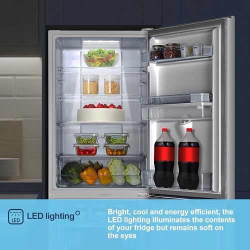 Thumbnail 8 de Fridgemaster MC55251DE 55cm Freestanding Fridge Freezer with Water Dispenser (256 L)