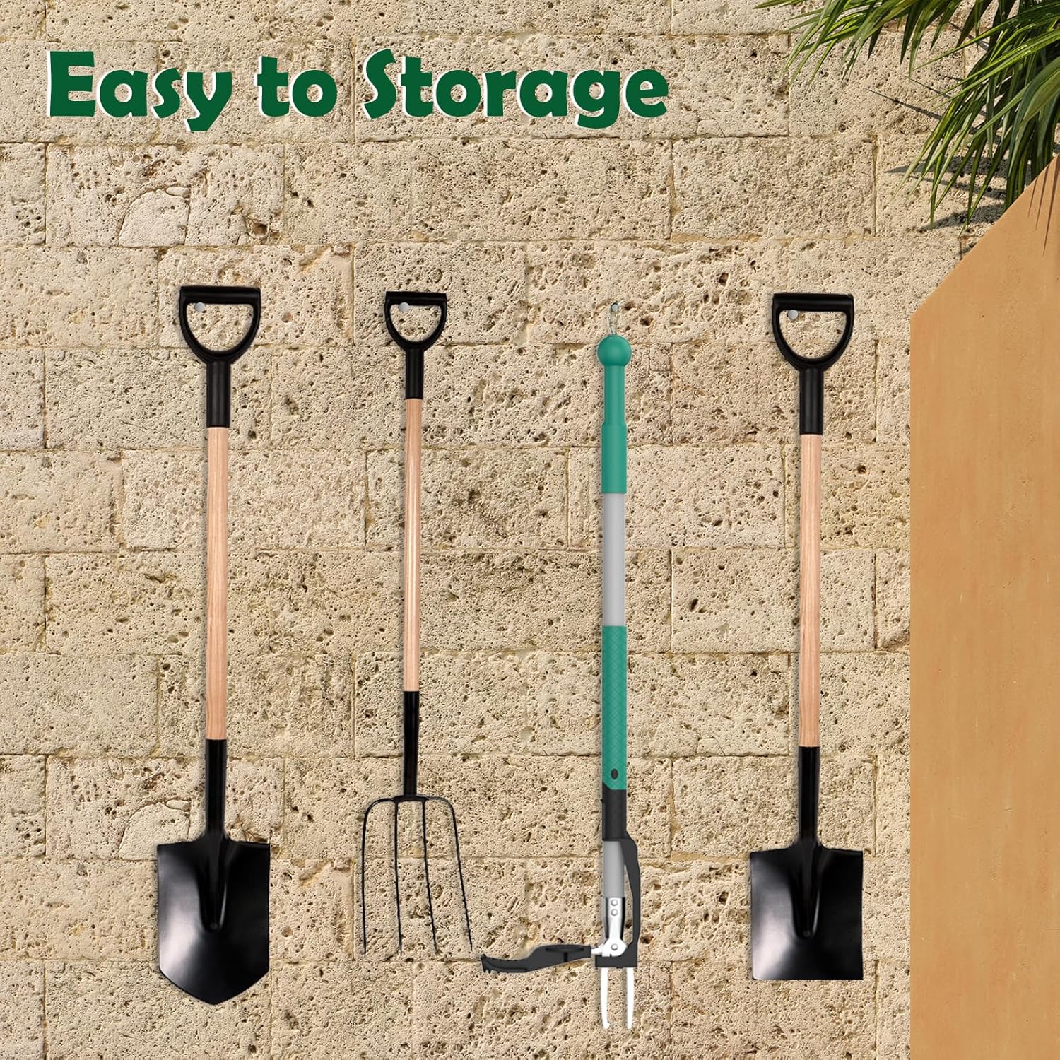 Thumbnail 5 de Ergohortus Weed Puller Root Remover with 4 Claws – Stand Up Weeding Tool (99cm) for Easy, Bending-Free Garden Weeding