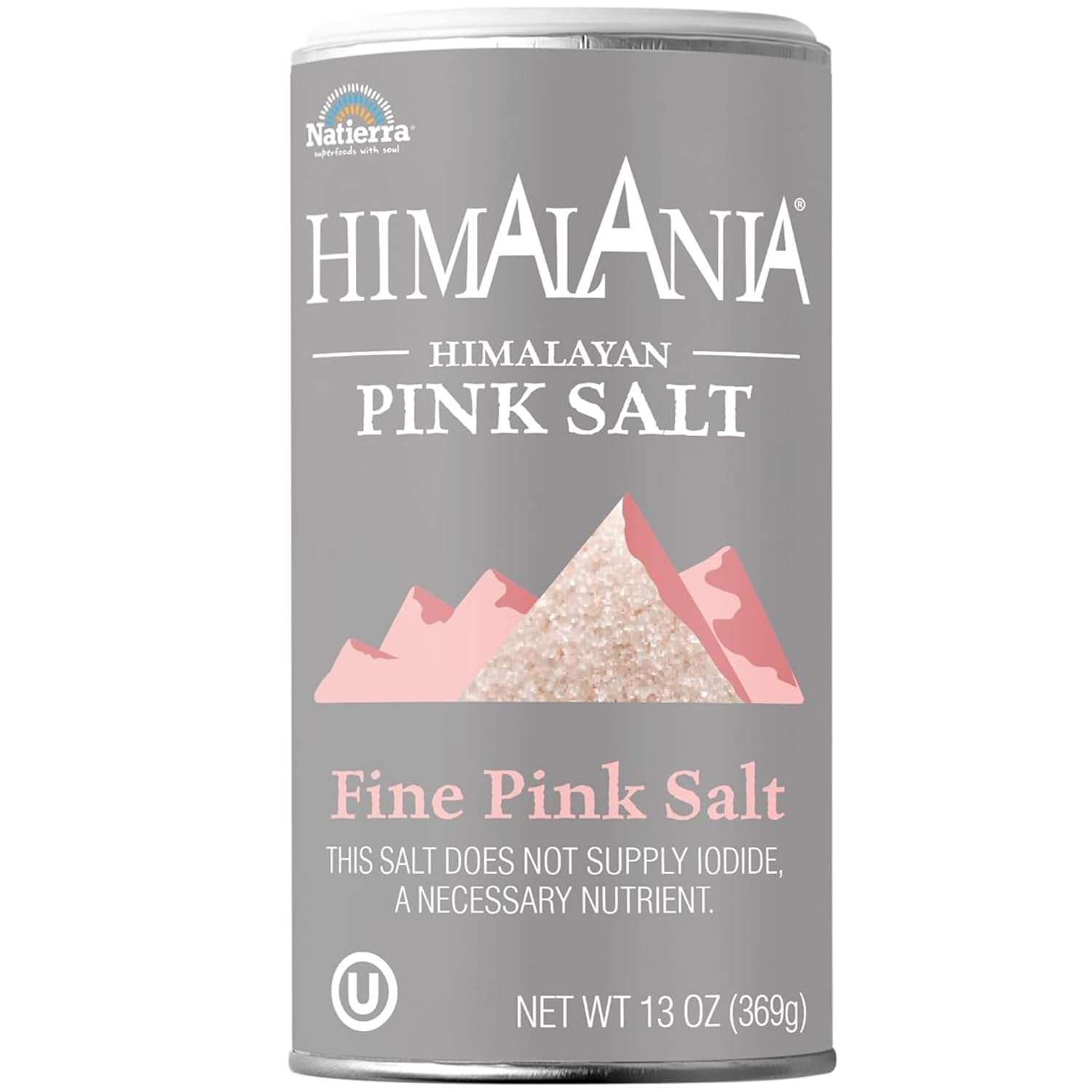 Detalle de Natierra Coarse Pink Salt, 9 Ounce