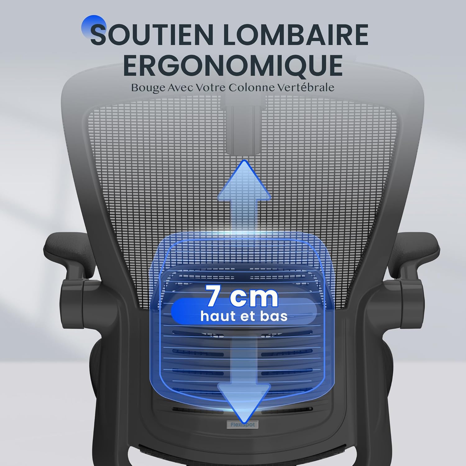 Thumbnail 4 de FLEXISPOT Chaise de Bureau Ergonomique 150 kg 💺