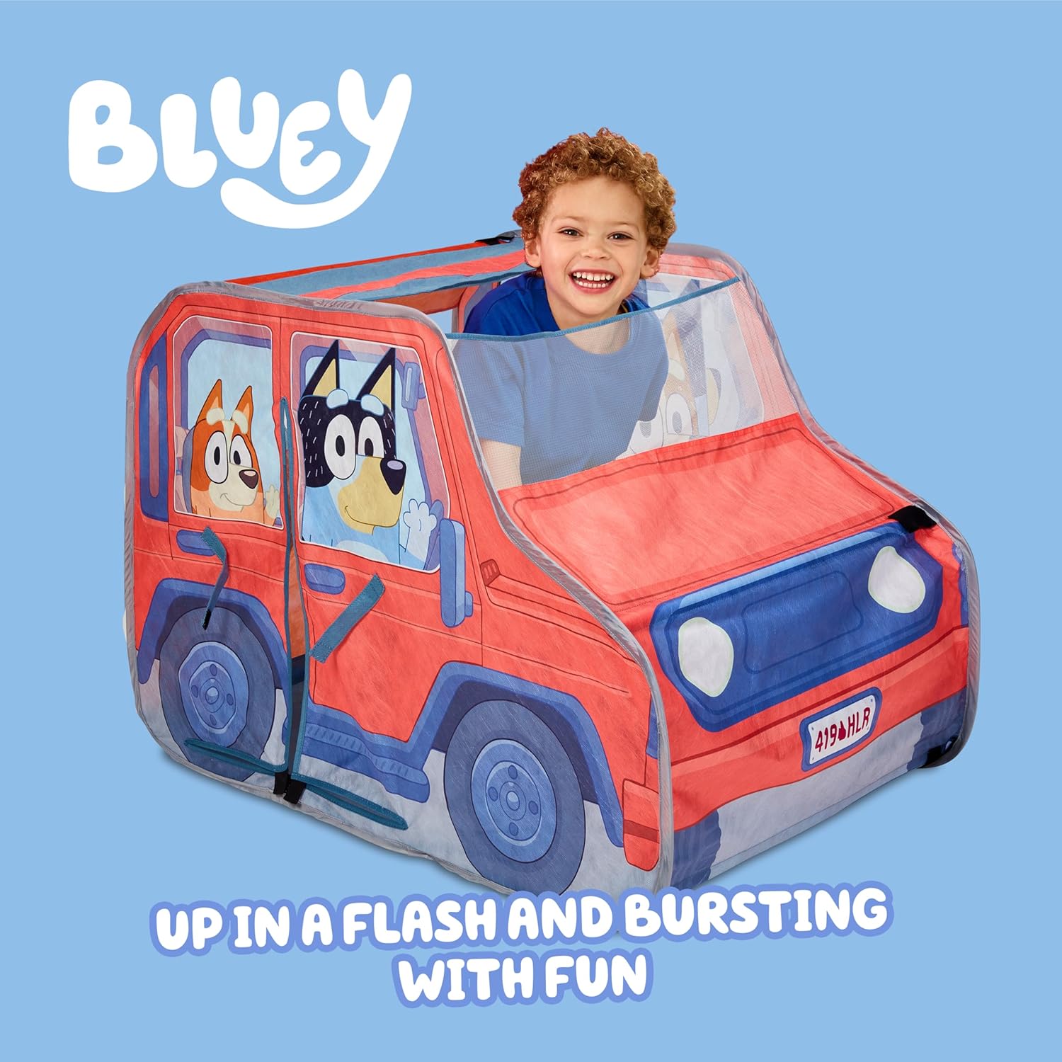 Detalle de Bluey Heeler 13181 - Tenda da gioco pop-up 4WD Family