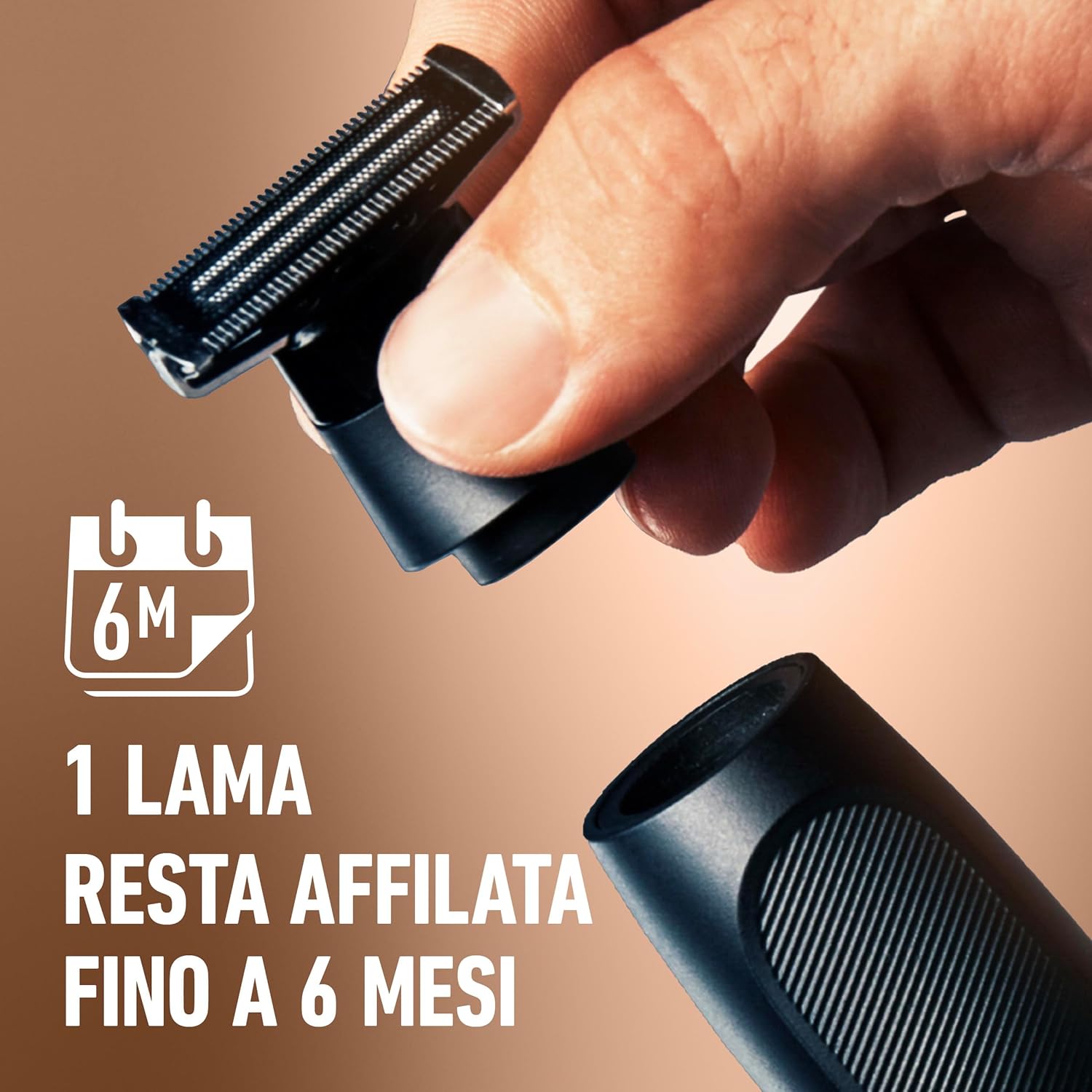 Detalle 2 de King C. Gillette LAMA BARBA 4D per regolabarba