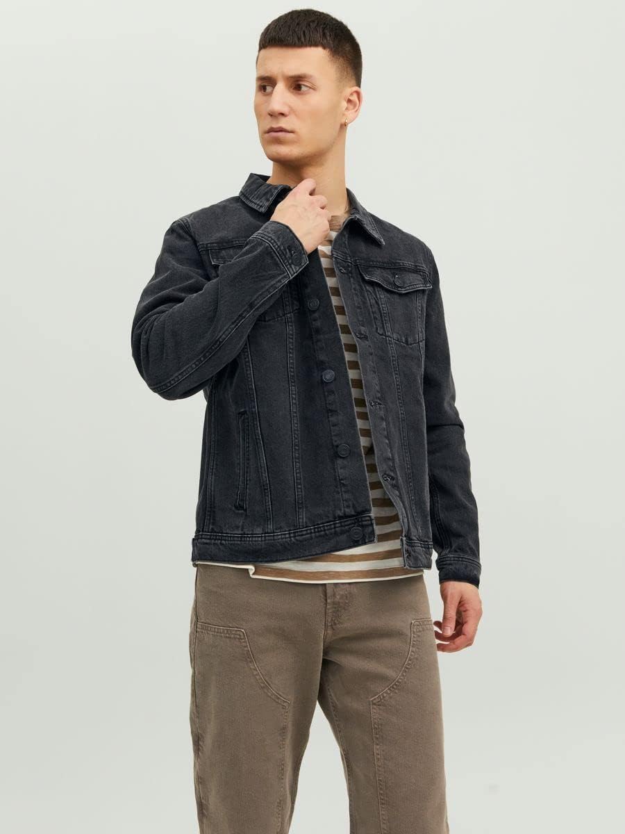 Thumbnail 1 de JACK & JONES Denim Jacket in denim 100% cotone, Regular Fit