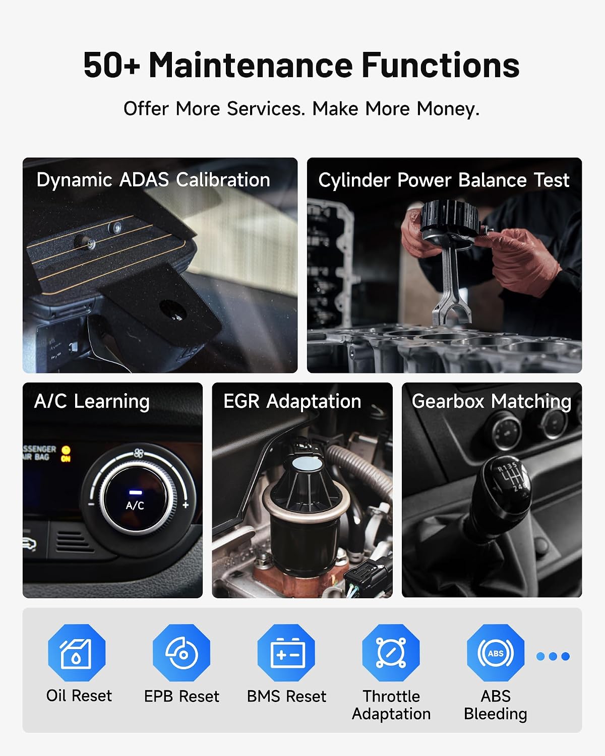 Detalle 2 de TOPDON ONE OBD2 Scanner Diagnostic Tool with ECU Coding, OE Topology, J2534 Pass-Thru and 50+ Services