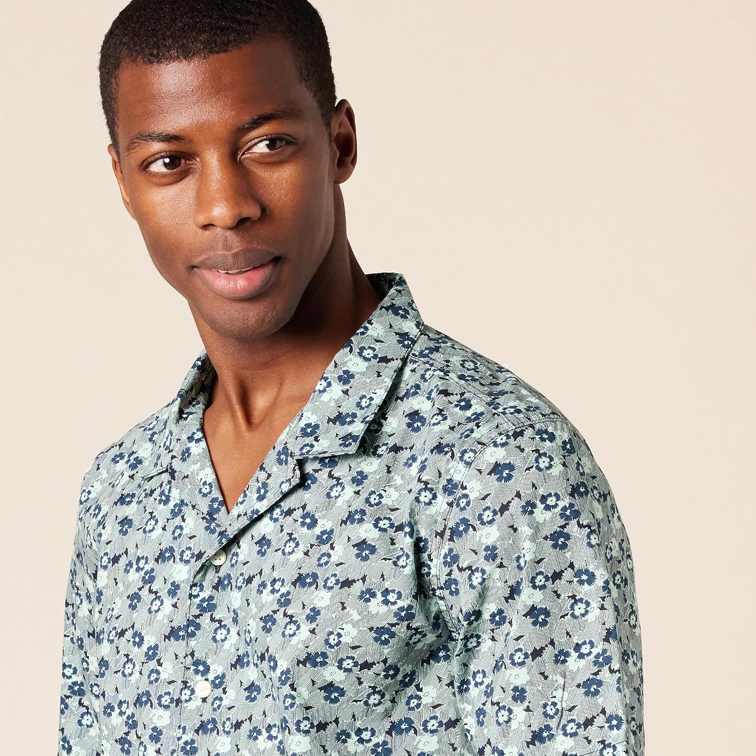 Detalle 2 de Men's Vacation Resort Shirt with 2% stretch