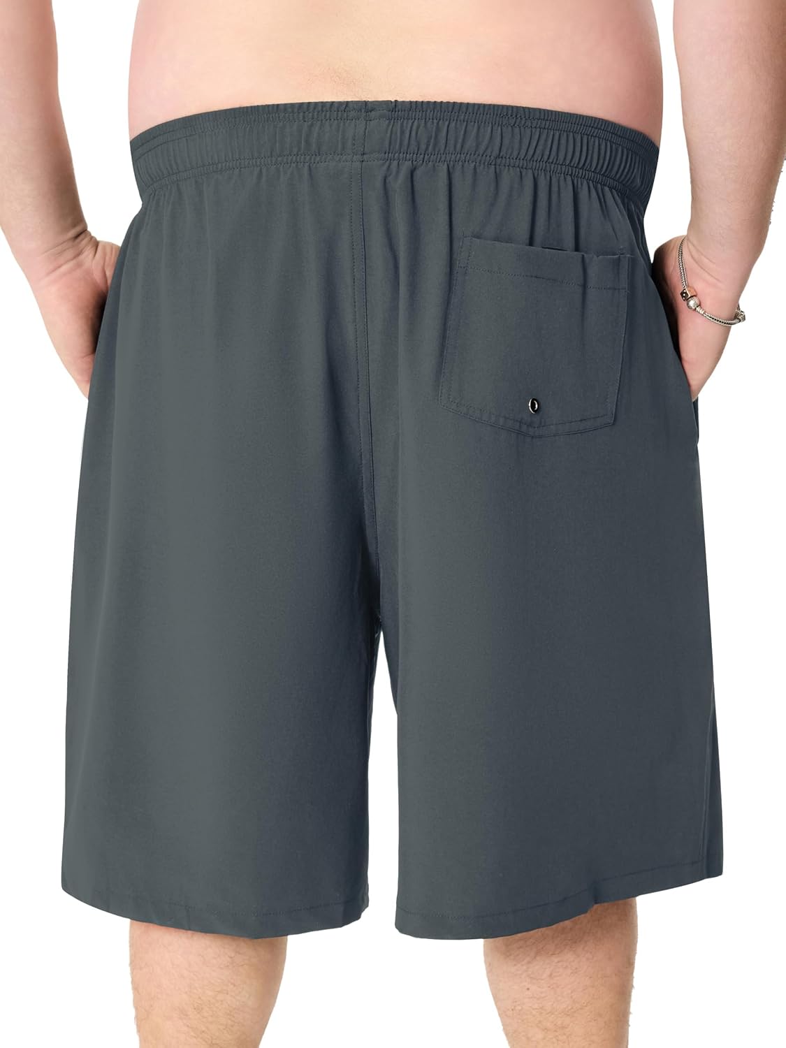 Detalle de Arcweg Badehose Herren Große Größen 2XL–6XL: Schnelltrocknend, kompressionsgefüttert und elastischer Bund
